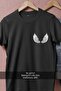Oversize Wings Angel Pocket Design Unisex T-Shirt - 4