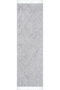 Ivory Gray Floor Runner Long Entrance Hallway Corridor Carpet Boucle Woven Embossed Bedroom Carpet - 2