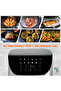 Air Fryer 8L with Non-Stick Bucket, Touch Panel & 10 Free Paper Liners for Multi-Cooking - 5