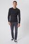 Jagger Men's Slim Straight Slim Fit Regular Waist Straight Leg Jeans Gray