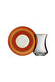 1453 Farfar Gold 12 Pieces 6-Person Tea Set 110 ml - 3