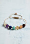 Certified Chakra Natural Stones Bracelet – Amethyst, Lapis, Amazonite, Citrine, Sunstone and Garnet - 2