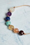 Certified Chakra Natural Stones Bracelet – Amethyst, Lapis, Amazonite, Citrine, Sunstone and Garnet - 3