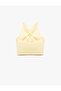 U-Neck Sports Bra with Sleeveless Back Detail - 3
