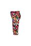 Graffiti Hearts Girls' Printed Knee-Length Leggings Capri - 3