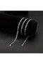 Steel Figaro Chain Men's Necklace and Bracelet Set Tarnish Free Steel Necklace Steel Chain Necklace - 5
