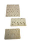 Paintable Letters Puzzle Set, Wooden Bultak Jigsaw Puzzle Set, Educational Puzzle, Letter/Number/Shape Learning - 2