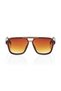 Modena Brown Unisex Sunglasses - 3