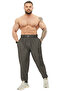 Men's Baggy Cut Sweatpants Gym Trousers Pnt1358 - 3