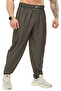 Men's Baggy Cut Sweatpants Gym Trousers Pnt1358 - 5