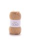 Gold - Glittered Hand Knitting Thread Caramel-9379