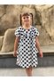 Girl's Cotton Floral Embroidered Bow Summer White Dress