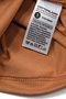 Men's Henley Regular Fit Buttoned Patchwork Combed Cotton T-Shirt Taba - 6