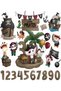 Counted Cute pirates 22 pieces 100*100 cm children's room sticker - 6