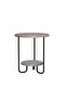 Corro Modern Side End Table Mocha Grey Multipurpose - 2