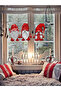 New Year's Red Gnomes Decorative Glass, Wall, Caravan Sticker - 2