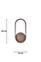Ortega Modern Design - Brown Color Daylight Led Bathroom and Living Room Wall Sconce - 3