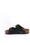 Women's Black Slippers - Lens - SA19SK004 - 4