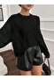 Women's Crew Neck Oversize Knitwear Sweater Fmoda201 - 4