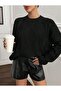 Women's Crew Neck Oversize Knitwear Sweater Fmoda201 - 6