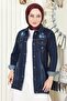 Geknöpfte Jeansjacke - 3