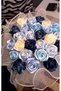 4 cm Navy Blue Satin Ribbon 10 Meters One Roll, Satin, Seten, Ribbon, Kurdele 4 cm Satin Ribbons - 4