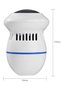 Foot Grinder Callus Remover Tool with Vaccum Rechargeable - White - 3