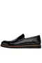 Ayl1112 Black Patent Leather Thermo Base in Numbers 45,46,47,48,49,50 4 Seasons Large Size Top Quality Erke - 3