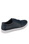 Eu803 Navy Blue Leather Casual Sneakers Comfortable Wide Fit New Season - 4