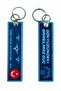 Unshakable Power in the Sky - Air Force Keychain