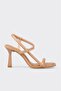 Natural Women's Heeled Sandals