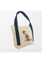 Kahve Baskılı Tote Bag Çanta - 3