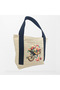 Çiçek Baskılı Tote bag Çanta - 3