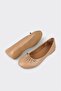 Natural Leather Women's Casual Shoes - 3