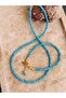 Turquoise Natural Stone Necklace and Bracelet Set - 2