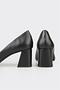 Black Leather Women's Stiletto - 4