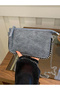 Blue Mini Beaded Single Eyed Women's Hand and Shoulder Bag - 2