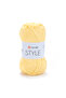 Style - Shiny Hand Knitting Yarn Yellow-656