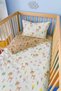 100% Cotton Children's 90X190 Montessori Pillow Sheet Quilt Set Karaca Brown (with Quilt)