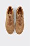 Tan Leather Women's Sports Shoes - 4