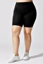 Extra High Waist Recovery Black Biker Leggings - 7