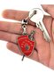 Abhaz Flag And Wedge Keychain - 3
