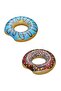 Summer Flavours Donut Ring 1.07m – Inflatable Pool Float, Fun Sprinkles, Durable Vinyl - 8