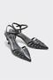 Black Women's Heeled Shoes - 2