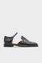 Black Leather Women's Casual Shoes