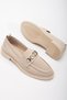 Cher Women's Beige Daily Orthopedic Butterfly Detailed Ballerinas - 2