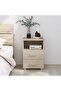 Bedside Cabinet HAMAR Honey Brown 40x35x62 cm Solid Wood Pine