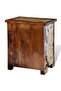 Nightstand with 2 Drawers Solid Reclaimed Wood - 8