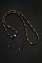 Natural Stone Necklace, Cube Tiger Eye, Agate Stone and Hematite Stone Necklace & Bracelet Set - 3