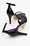 Single Strap Heeled Women's Shoes - 4